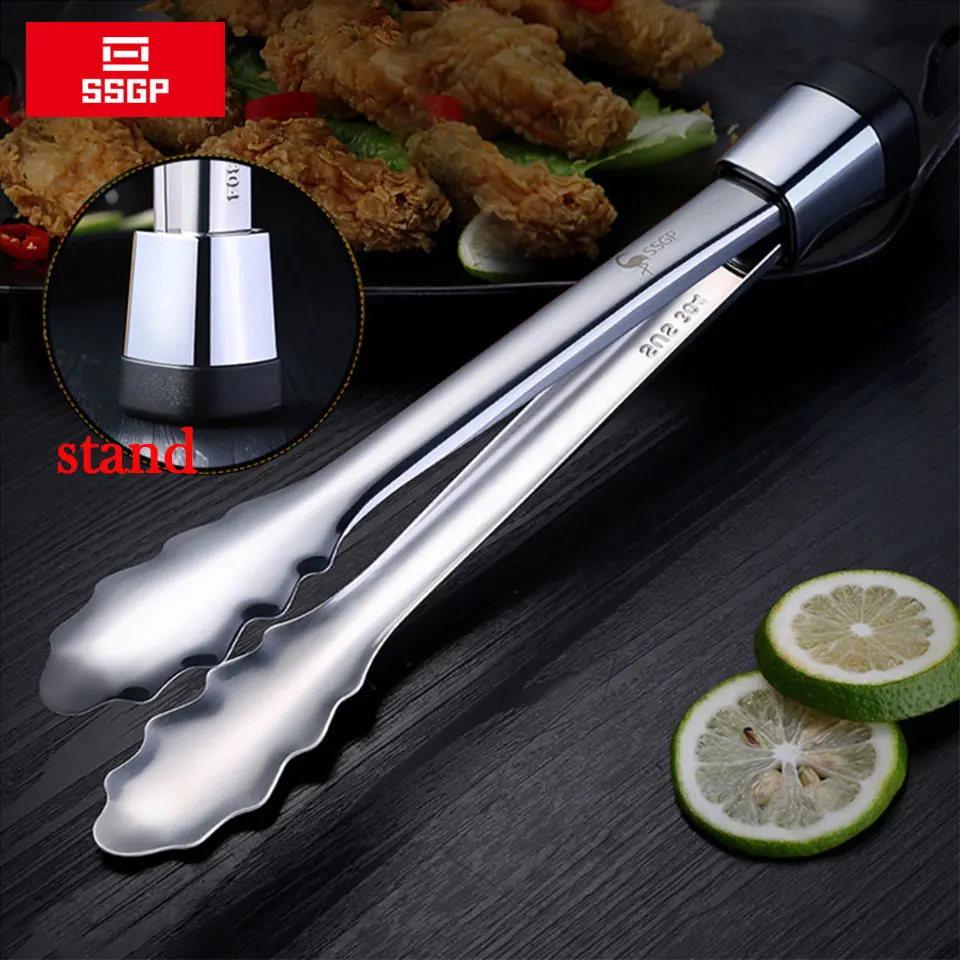 Kitchen Utensils Food Tong 304 Stainless Steel Cooking Barbecue Meat Tong Buffet Patisserie Salad Clamp Angle Adjustable Stand
Kitchen Utensils Food Tong 304 Stainless Steel Cooking Barbecue Meat Tong Buffet Patisserie Salad Clamp Angle Adjustable Stand