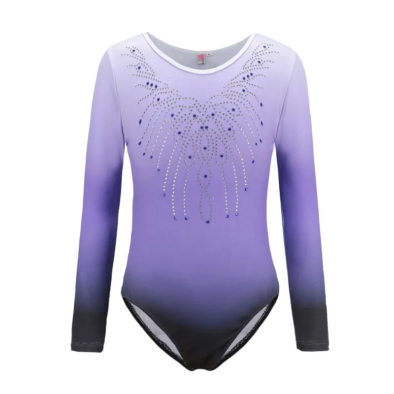 Kids Patterned Gradient Body Suit Long-Sleeved Diamond Ballet Gymnastics Dance Clothes
Kids Patterned Gradient Body Suit Long-Sleeved Diamond Ballet Gymnastics Dance Clothes