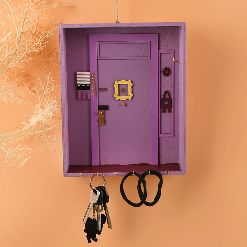Friend Keychain Door Frame Purple Door Hanger Friend Home Decoration Wall Decor House Organizer Supplies
Friend Keychain Door Frame Purple Door Hanger Friend Home Decoration Wall Decor House Organizer Supplies