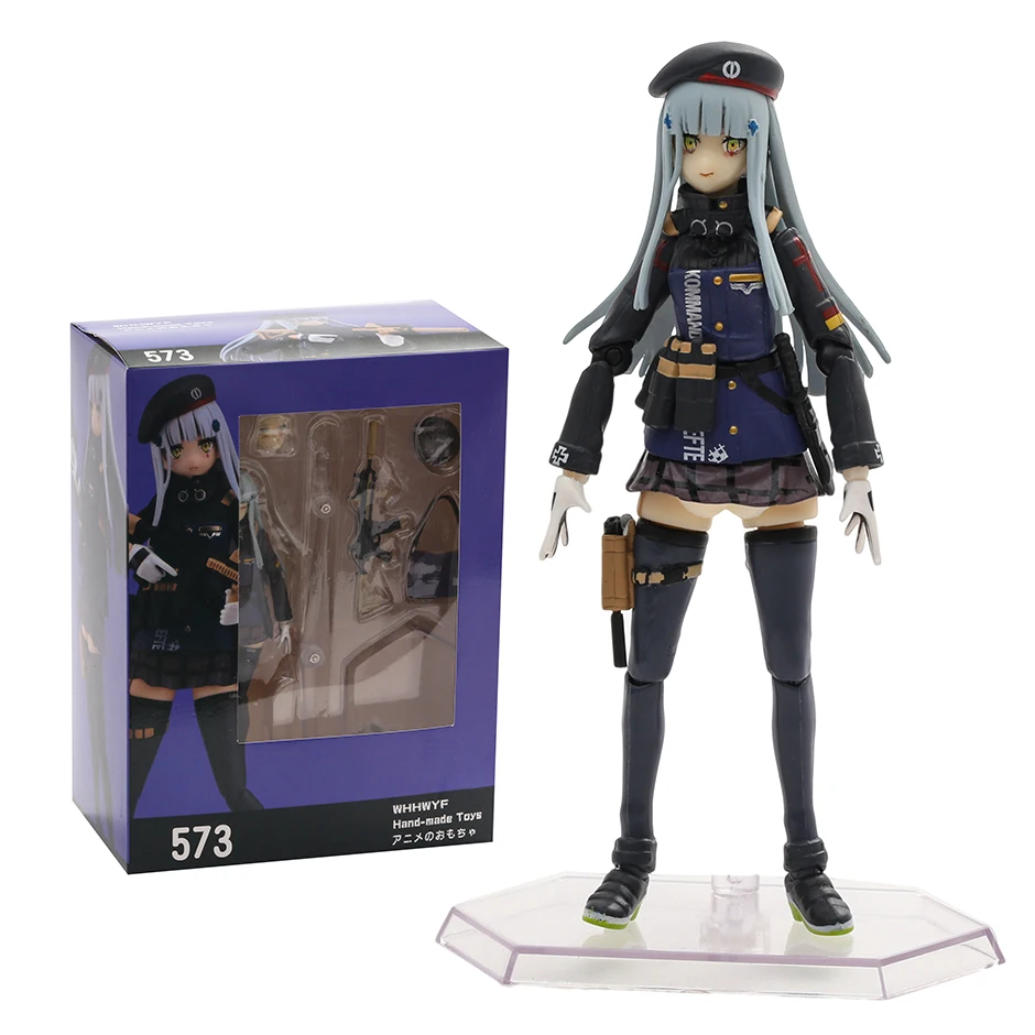 Экшн-фигурка из ПВХ Frontline HK416 figma 573 для девочек, коллекционная Подарочная игрушка 
Экшн-фигурка из ПВХ Frontline HK416 figma 573 для девочек, коллекционная Подарочная игрушка