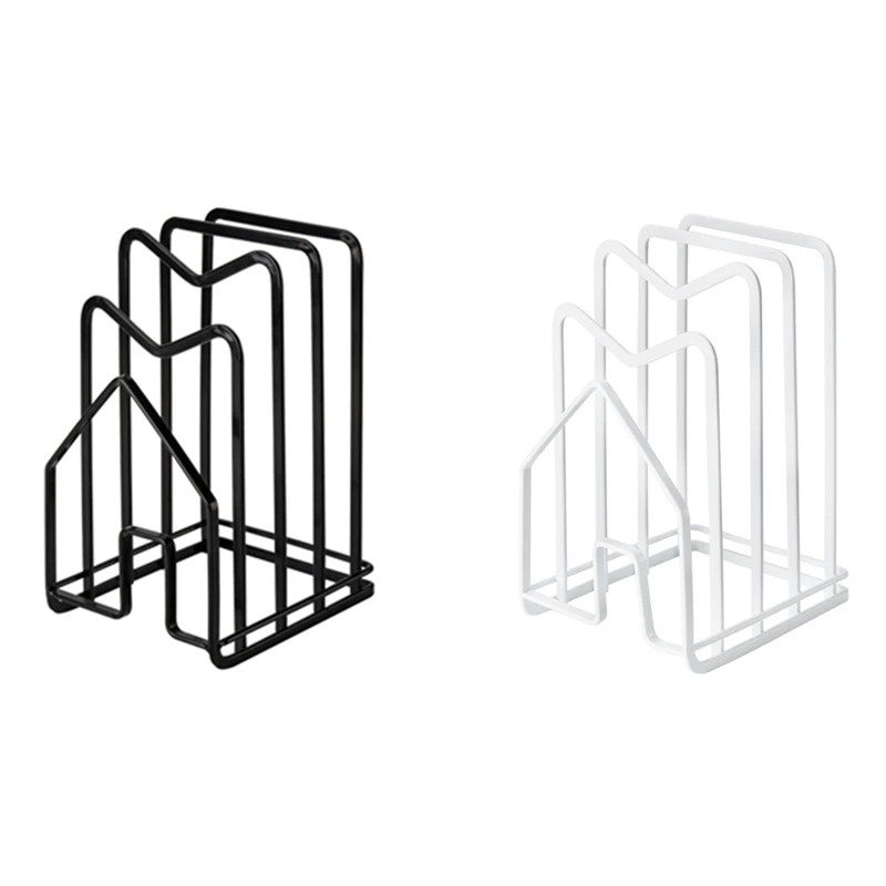 HOT SALE 2Pcs Cutting Board Rack Chopping Board Organizer Stand Holder Kitchen Countertop Pots Pan Lids Rack Organizer Flat Stee
HOT SALE 2Pcs Cutting Board Rack Chopping Board Organizer Stand Holder Kitchen Countertop Pots Pan Lids Rack Organizer Flat Stee