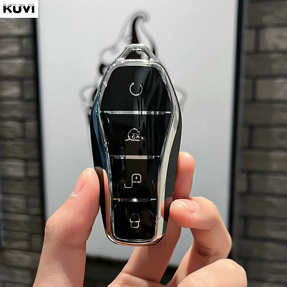 Чехол для автомобильного ключа из ТПУ для BYD Song Plus Atto 3 Han EV Tang DM Qin, держатель для удаленного брелка с дельфино...
Чехол для автомобильного ключа из ТПУ для BYD Song Plus Atto 3 Han EV Tang DM Qin, держатель для удаленного брелка с дельфино...