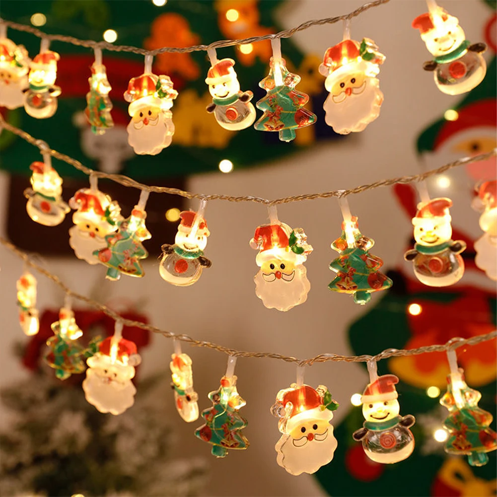 3/6m Christmas String Lights LED Fairy Light Battery Operated with Remote Snowman Santa Claus Xmas Strip Light Indoor Home Decor
3/6m Christmas String Lights LED Fairy Light Battery Operated with Remote Snowman Santa Claus Xmas Strip Light Indoor Home Decor