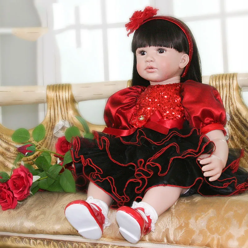 Reborn Baby Doll 60cm Simulation Baby Doll Simulation Baby Soft Rubber Doll Wedding Press Wedding Doll
Reborn Baby Doll 60cm Simulation Baby Doll Simulation Baby Soft Rubber Doll Wedding Press Wedding Doll