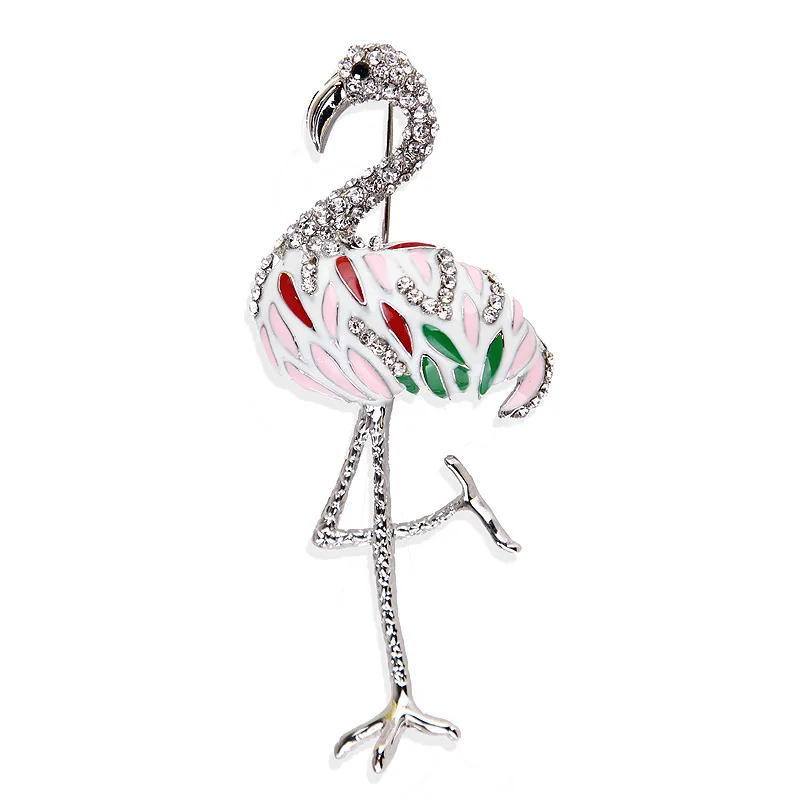 TULX Trendy Animal Crystal Bird Brooches Vintage Enamel Flamingo Rhinestone Brooch Pins Women Statement Jewelry Accessories
TULX Trendy Animal Crystal Bird Brooches Vintage Enamel Flamingo Rhinestone Brooch Pins Women Statement Jewelry Accessories