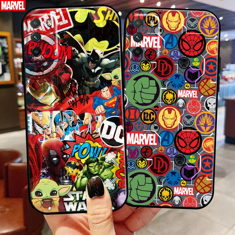 Marvel Avengers For Xiaomi Poco F3 GT M3 M3 Pro 5G X3 PRO NFC X3 GT Phone Case Liquid Silicon Carcasa Soft
Marvel Avengers For Xiaomi Poco F3 GT M3 M3 Pro 5G X3 PRO NFC X3 GT Phone Case Liquid Silicon Carcasa Soft
