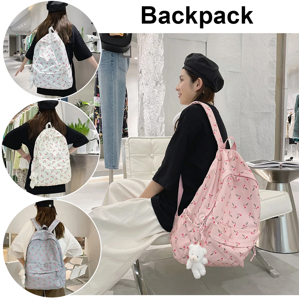 Fashion School Bag Floral Printed Large Capacity Travel Rucksack Fresh Mochilas for Girl for Students
Fashion School Bag Floral Printed Large Capacity Travel Rucksack Fresh Mochilas for Girl for Students