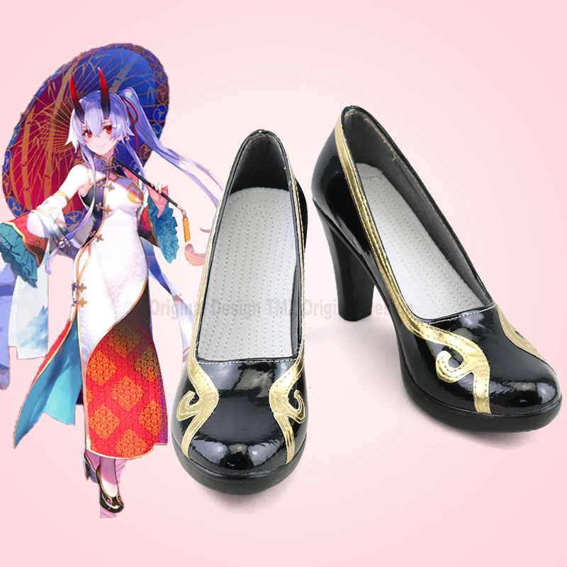 

FGO Fate Grand Order Tomoe Gozen Archer Inferno Cosplay Shoes Boots Halloween Carnival Cosplay Costume Accessory
