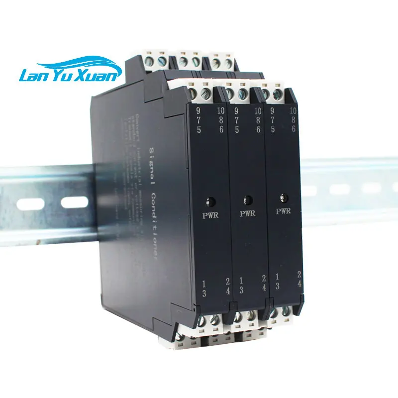 Active signal isolator 4-20mA DC current transmitter turns 0-10V/5V voltage one in, two four out
Active signal isolator 4-20mA DC current transmitter turns 0-10V/5V voltage one in, two four out