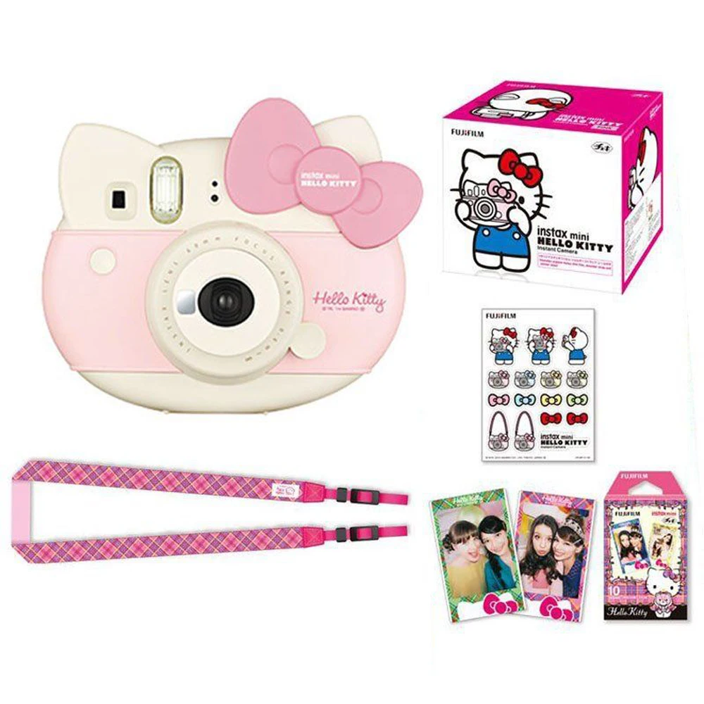 Fujifilm Instax Mini 8 Hello Kitty, ограниченная серия, фотопленка для мгновенной печати, камера + 10 листов котенка, пленки + наклейки + набор ремешков
Fujifilm Instax Mini 8 Hello Kitty, ограниченная серия, фотопленка для мгновенной печати, камера + 10 листов котенка, пленки + наклейки + набор ремешков