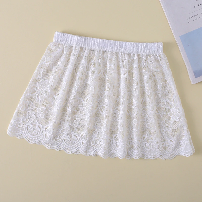 Women Lace Floral Fake Shirt Skirt Adjustable Blouse Tail Hem Detachable Underskirt Shirt False Mini Skirt Fake Hem Fake Top
Women Lace Floral Fake Shirt Skirt Adjustable Blouse Tail Hem Detachable Underskirt Shirt False Mini Skirt Fake Hem Fake Top