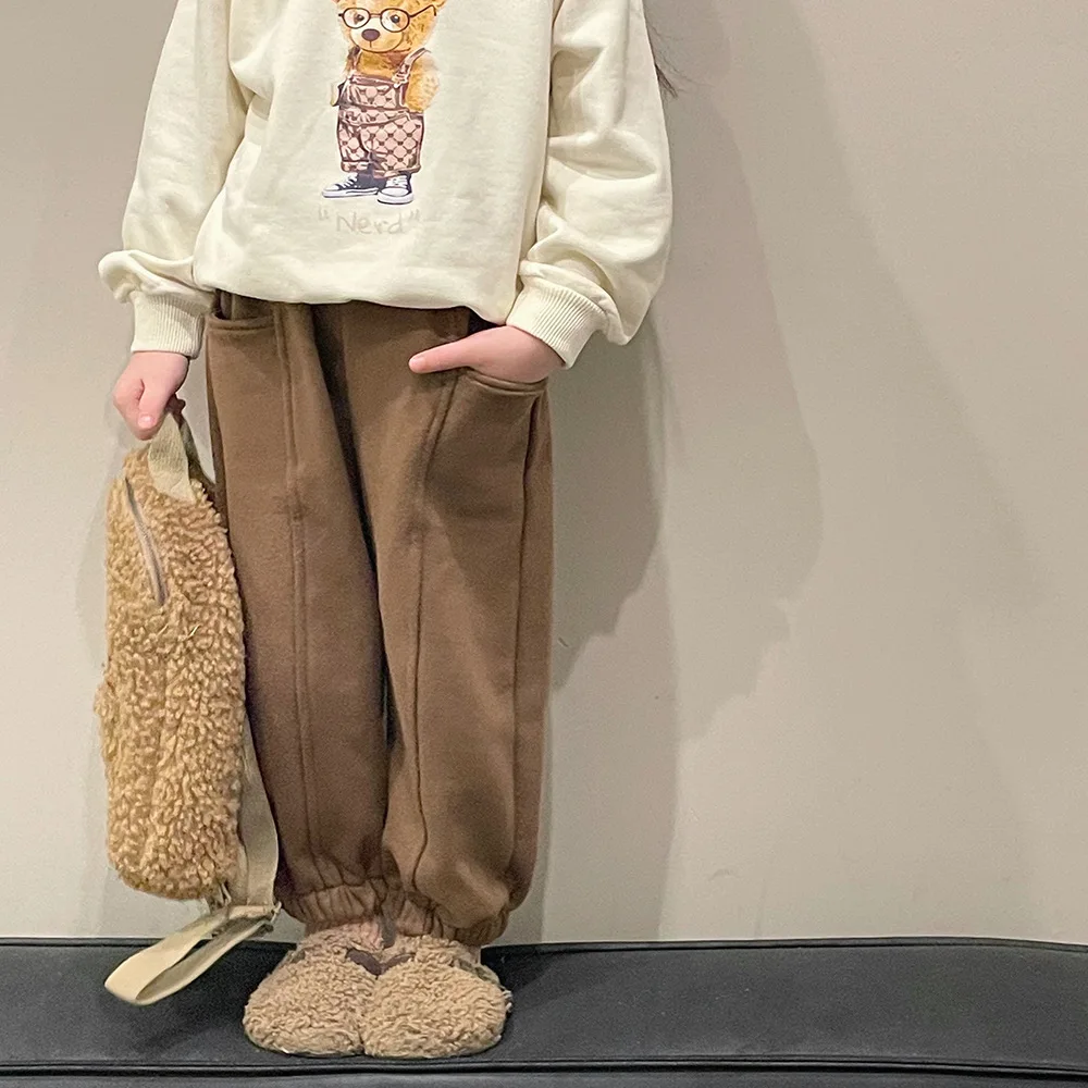 2022 Autumn New Children Casual Solid Pockets Pants Boy Simple Loose Knitting Trousers Girl Soft Cotton Straight Pants
2022 Autumn New Children Casual Solid Pockets Pants Boy Simple Loose Knitting Trousers Girl Soft Cotton Straight Pants