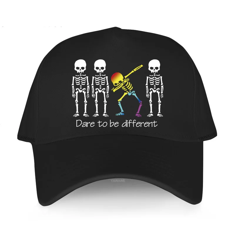 Cotton unisex Adjustable Baseball Cap Dare To Be Different LGBT Dabbing Skeleton Halloween cool caps summer yawawe brand hat
Cotton unisex Adjustable Baseball Cap Dare To Be Different LGBT Dabbing Skeleton Halloween cool caps summer yawawe brand hat