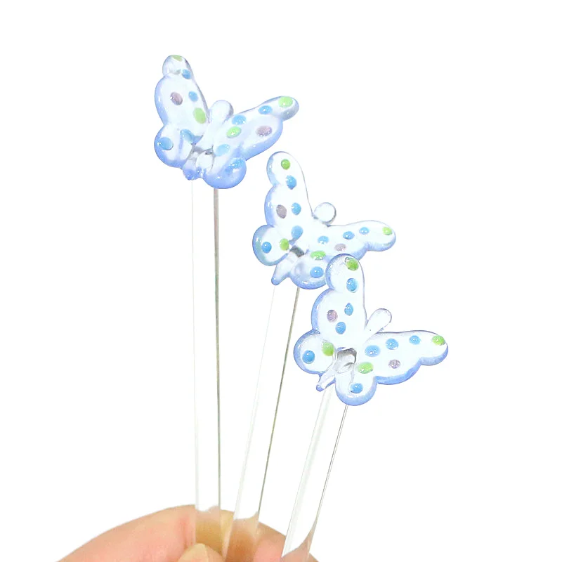 3pcs Creative Cute Butterfly Glass Cocktail Swizzle Sticks Milk Juice Drink Muddler Stirrer Drink Stirrer Coffee Manual Rods Bar
3pcs Creative Cute Butterfly Glass Cocktail Swizzle Sticks Milk Juice Drink Muddler Stirrer Drink Stirrer Coffee Manual Rods Bar