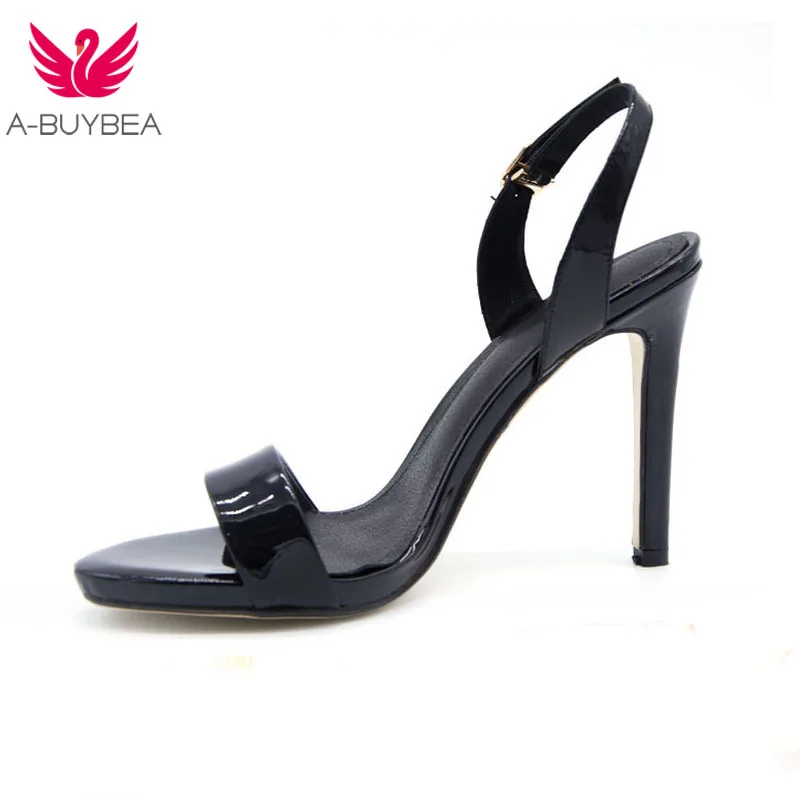 Lady Sandal Shoes for Women Summer Stiletto Extremely High Heel Open Toe Slingback Sandals Shoes Female Genuine Leather Black
Lady Sandal Shoes for Women Summer Stiletto Extremely High Heel Open Toe Slingback Sandals Shoes Female Genuine Leather Black