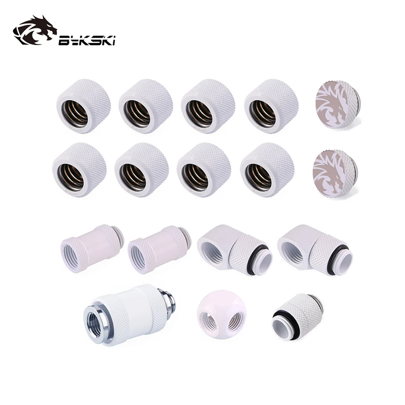 BYKSKI Fitting 90 Degree Hard Tube Fittings Water Cooling Pc Computer Accessories Water Cooling Kit DIY G'1/4 Thread Accessories
BYKSKI Fitting 90 Degree Hard Tube Fittings Water Cooling Pc Computer Accessories Water Cooling Kit DIY G'1/4 Thread Accessories