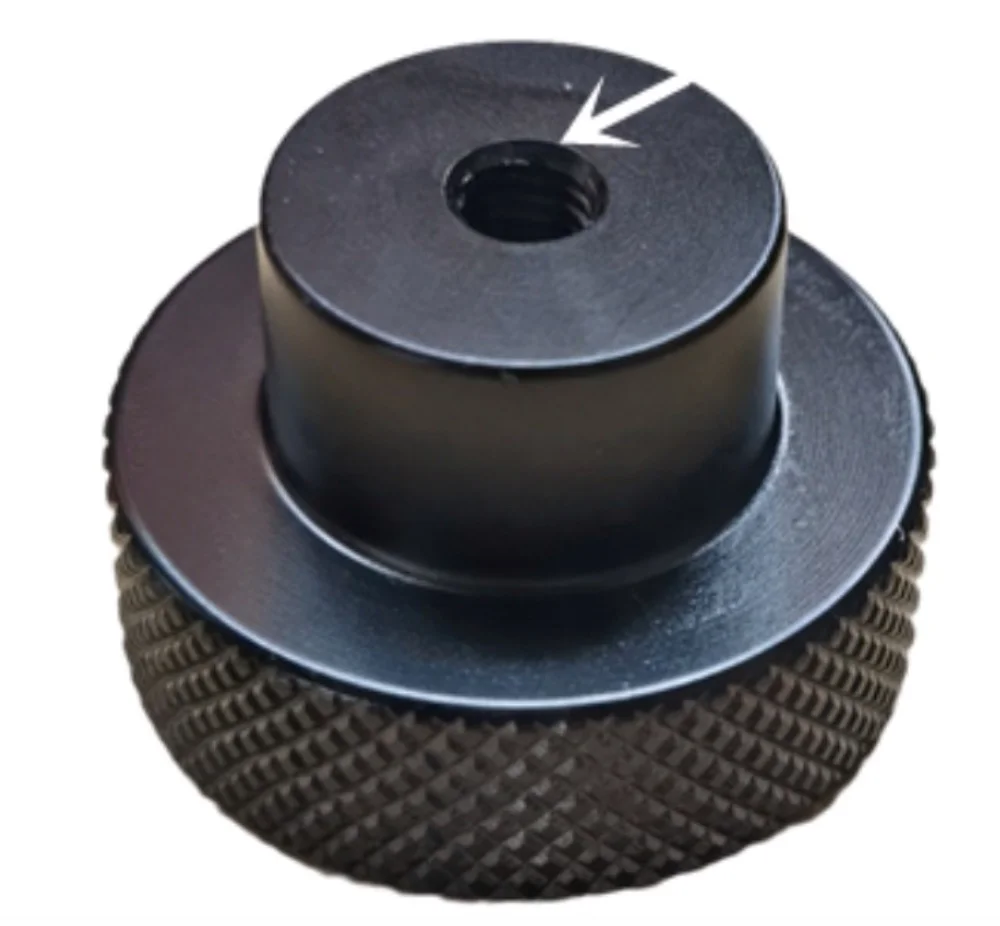 2pcs OD:22mm Screw Thread M4 Knob Round Knurling For Black Aluminum Hand Wheel Slide
2pcs OD:22mm Screw Thread M4 Knob Round Knurling For Black Aluminum Hand Wheel Slide