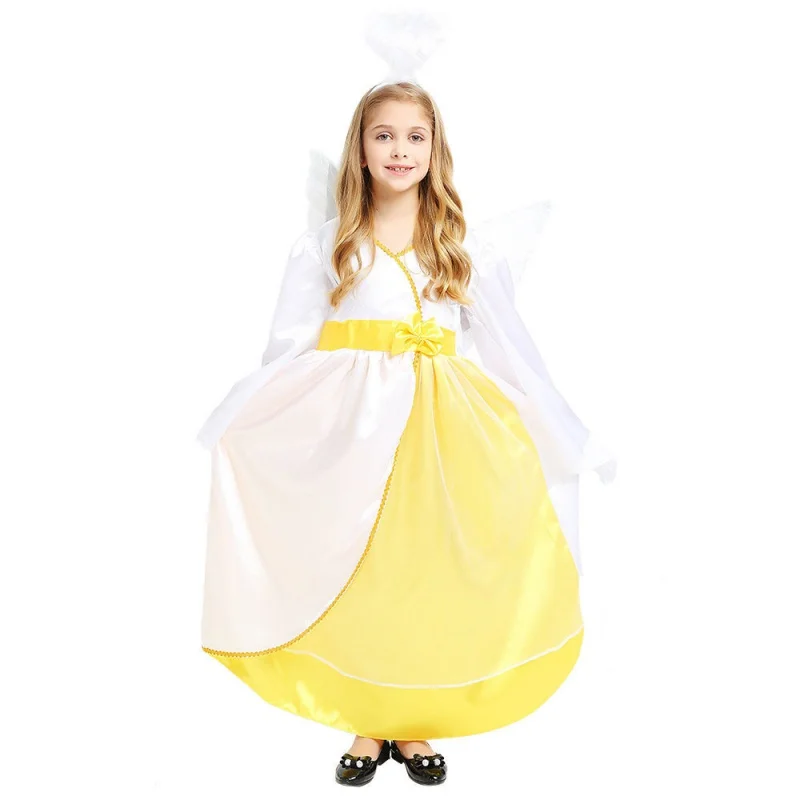 Disney Halloween masquerade ball girl playful Little Angel Dress role play International Children's Day stage play costume
Disney Halloween masquerade ball girl playful Little Angel Dress role play International Children's Day stage play costume