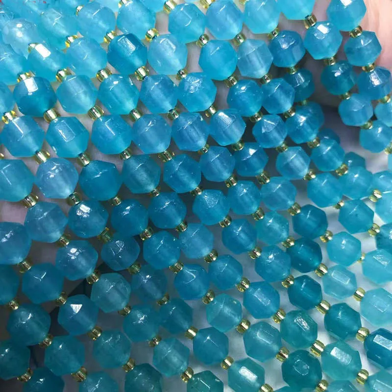 Natural Blue Translucent Tianhe Chalcedony Loose Beads 7x8mm Faceted Shape DIY Jewelry Making Accessories 38cm yw26
Natural Blue Translucent Tianhe Chalcedony Loose Beads 7x8mm Faceted Shape DIY Jewelry Making Accessories 38cm yw26