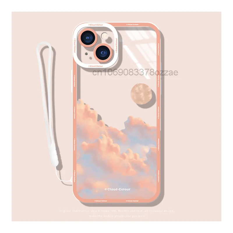 Pink Blue Simple Cloud Layer Suitable For IPhone 13 IPhone 12/11pro Men Women Female 8/7/6plus Transparent Xsmax Cute Picture
Pink Blue Simple Cloud Layer Suitable For IPhone 13 IPhone 12/11pro Men Women Female 8/7/6plus Transparent Xsmax Cute Picture