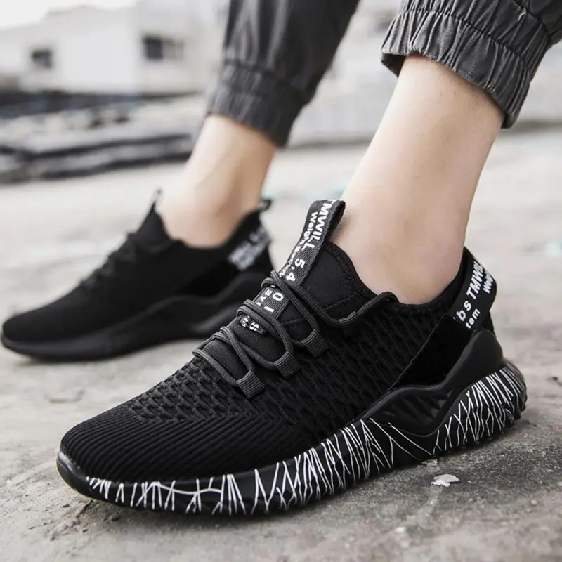 Big Size Lightweight Summer Sport Shoes Man Running Sneakers for Men Sports Shoes 2020 Black Male Footwear Zaparillas Race E-465
Big Size Lightweight Summer Sport Shoes Man Running Sneakers for Men Sports Shoes 2020 Black Male Footwear Zaparillas Race E-465
