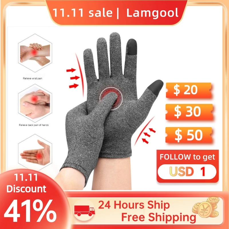 Winter Gloves Thermal Touch Screen Thermal Windproof Warm Gloves 1Pc Arthritis Gloves Woman Rheumatoid Magnetic Therapy Glove
Winter Gloves Thermal Touch Screen Thermal Windproof Warm Gloves 1Pc Arthritis Gloves Woman Rheumatoid Magnetic Therapy Glove