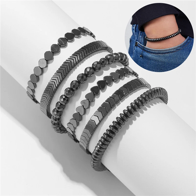 New Fashion Love Arrow Ball Shape Black Stone Bracelets Men Bracelet Punk Hand Chain Simple Jewelry Adjustable Bracelet
New Fashion Love Arrow Ball Shape Black Stone Bracelets Men Bracelet Punk Hand Chain Simple Jewelry Adjustable Bracelet