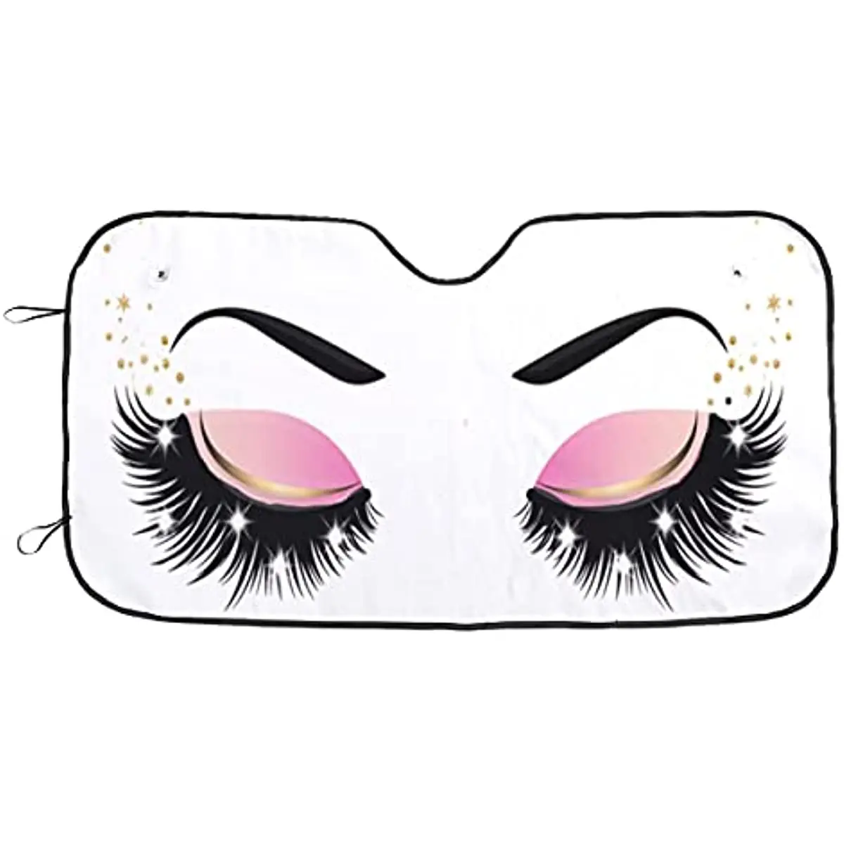 Eyes Car Windshield Sun Shade, Pink Eye Shadow, Block UV Sunshade for Front Window, Foldable Sun Visor Protector, Keep Car Cool
Eyes Car Windshield Sun Shade, Pink Eye Shadow, Block UV Sunshade for Front Window, Foldable Sun Visor Protector, Keep Car Cool