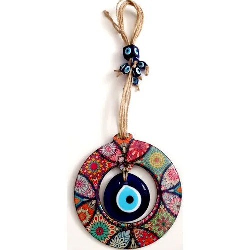 Mixperi Wood Mandala Pattern Mid-Glass Evil Eye Beaded Door, Wall and Garden Ornament Amulet
Mixperi Wood Mandala Pattern Mid-Glass Evil Eye Beaded Door, Wall and Garden Ornament Amulet