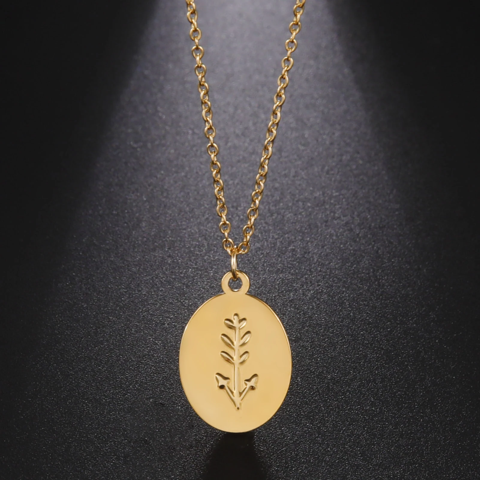 2023 New Stainless Steel Classic Oval Branch Necklace Fashion Women's Jewelry Accessories Party Birthday Gift
2023 New Stainless Steel Classic Oval Branch Necklace Fashion Women's Jewelry Accessories Party Birthday Gift
