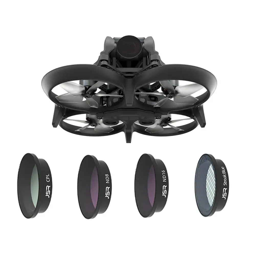 For DJI Avata Drone Filter Kit Accessories ND8 16 32 64 NDPL Camera Filter CPL Kit for DJI Avata Drone Camera Lens Filter
For DJI Avata Drone Filter Kit Accessories ND8 16 32 64 NDPL Camera Filter CPL Kit for DJI Avata Drone Camera Lens Filter