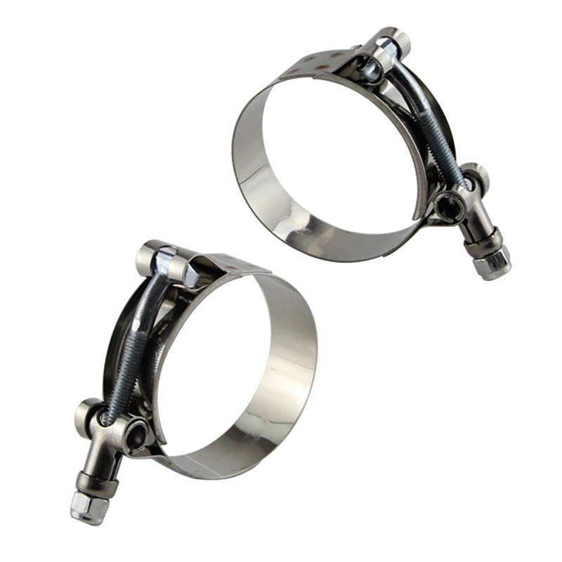 2PCS 2 Inch 51-59mm Stainless Steel T Bolt Clamp with Flange Kit for Intake Turbo Coupler Intercooler Exhaust Pipe
2PCS 2 Inch 51-59mm Stainless Steel T Bolt Clamp with Flange Kit for Intake Turbo Coupler Intercooler Exhaust Pipe