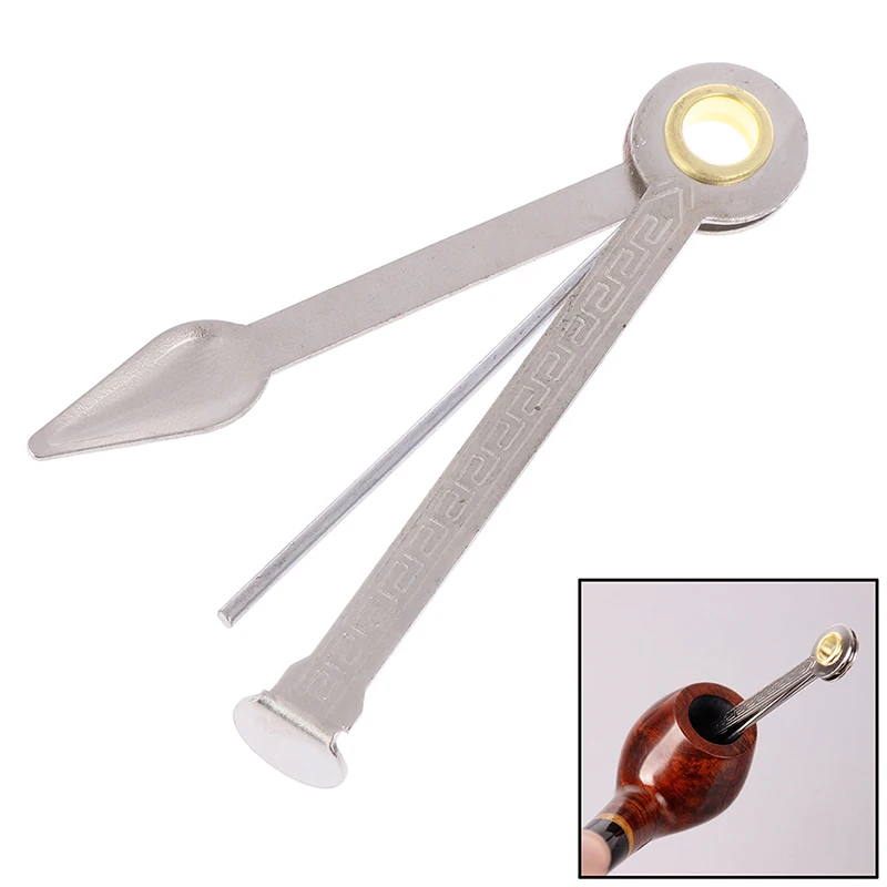 3 In 1 Long Pipe Tobacco Stainless Steel Smoking Pipe Cleaning Tools Knife Smoking Pipe Cleaner
3 In 1 Long Pipe Tobacco Stainless Steel Smoking Pipe Cleaning Tools Knife Smoking Pipe Cleaner