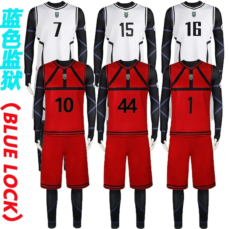 Isagi Yoichi Cosplay Anime Blue Lock Costume Bodysuit Football Jersey Team Jumpsuit Seishiro Nagi Cosplay Costumes for Men Women
Isagi Yoichi Cosplay Anime Blue Lock Costume Bodysuit Football Jersey Team Jumpsuit Seishiro Nagi Cosplay Costumes for Men Women