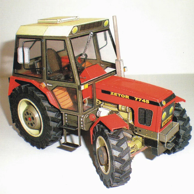 Construction Machinery Tractor 3D Paper Model DIY Handmade Papercraft Toy Handicraft DIY Assembly Toys
Construction Machinery Tractor 3D Paper Model DIY Handmade Papercraft Toy Handicraft DIY Assembly Toys