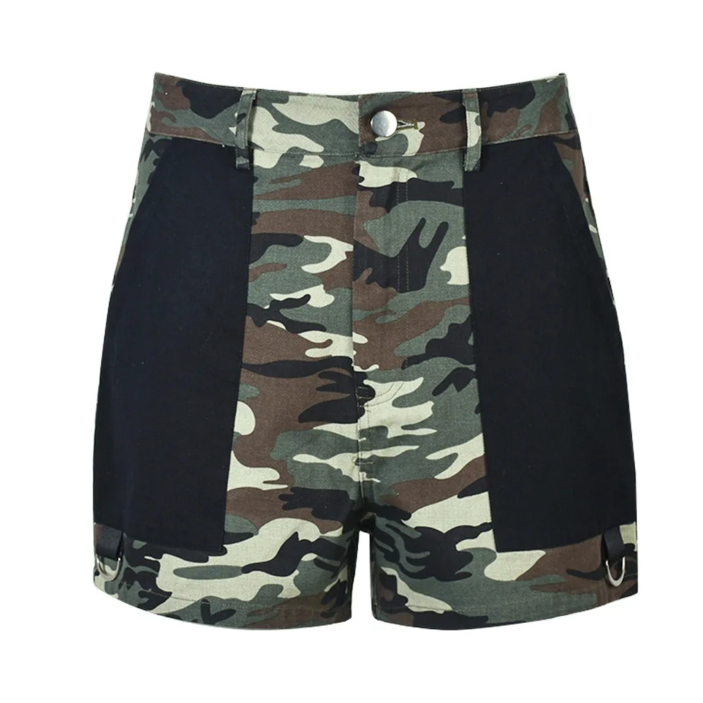 Женские летние шорты Pachwork камуфляжные с карманом на молнии Уличная Повседневная Сексуальная Мини Шорты женские
Женские летние шорты Pachwork камуфляжные с карманом на молнии Уличная Повседневная Сексуальная Мини Шорты женские