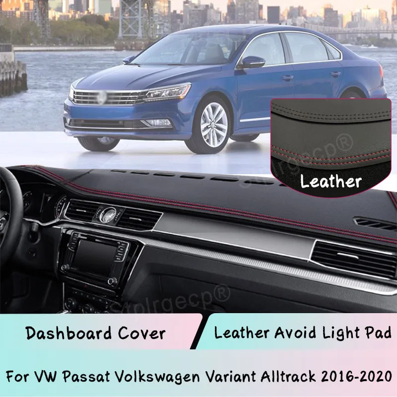 Кожаный коврик для приборной панели VW Passat Volkswagen Choice Alltrack 2016-2020, защитный коврик от солнца, панель приборной панели, автозапчасти
Кожаный коврик для приборной панели VW Passat Volkswagen Choice Alltrack 2016-2020, защитный коврик от солнца, панель приборной панели, автозапчасти