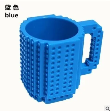 

Creative Mug Milk Coffee 350ml Cup Creative Build-on Brick Mug Cups Drinking Water Holder Building Blocks Design Birthday Gifts