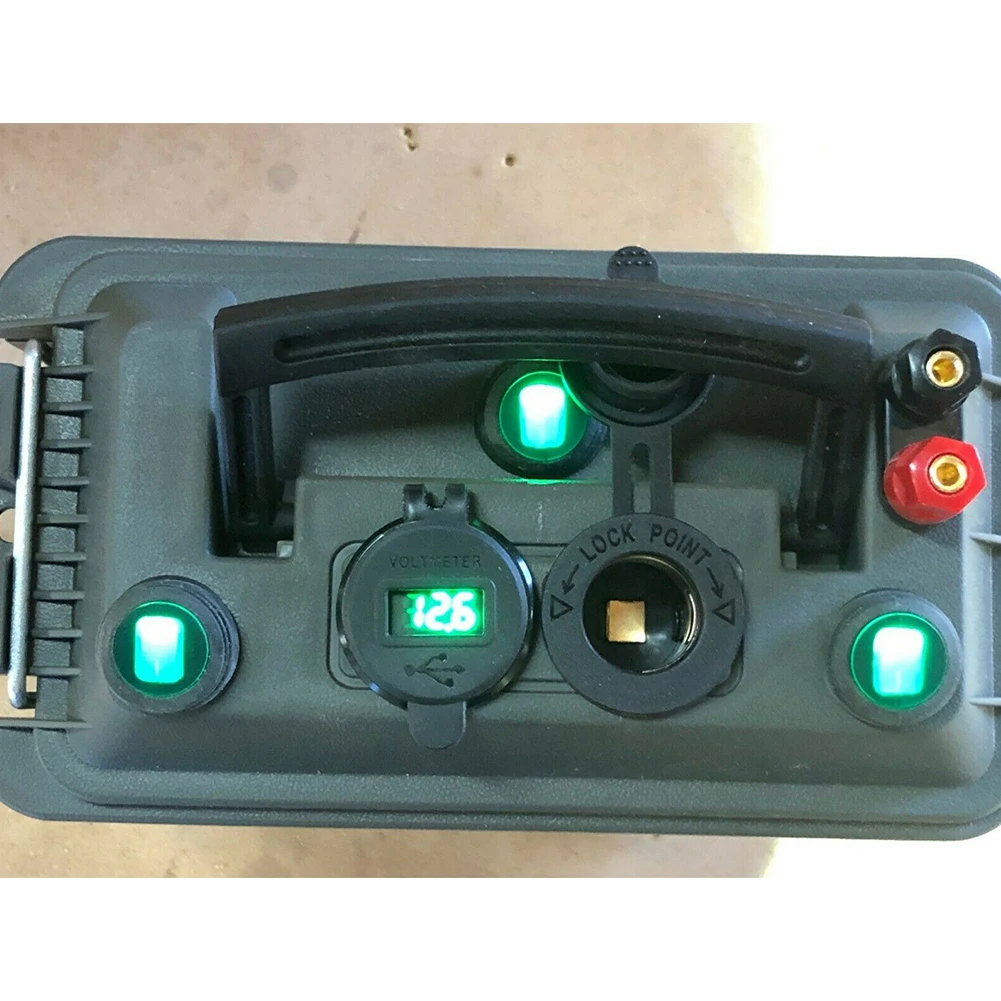 Car Essential High Cost Performance 3PCS Green LED 12V 20A Car Boat ON/OFF Round Waterproof Rocker Toggle Switch
Car Essential High Cost Performance 3PCS Green LED 12V 20A Car Boat ON/OFF Round Waterproof Rocker Toggle Switch