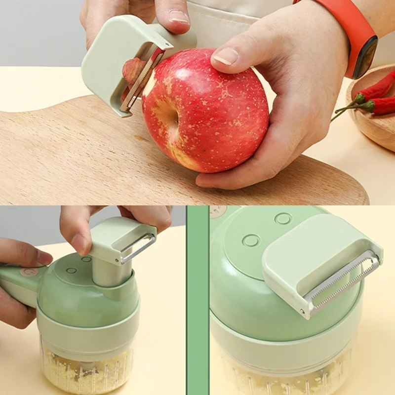 Electric Vegetable Cutter Multifunctional Mini Wireless Garlic Mud Masher Food Grinding Choppers Dicers For Kitchen Gadgets
Electric Vegetable Cutter Multifunctional Mini Wireless Garlic Mud Masher Food Grinding Choppers Dicers For Kitchen Gadgets