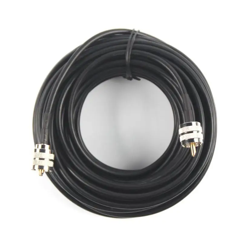 Aluminum Foil Rf Antenna Cable Portable Copper Braid Shields Rg58 Coax Cable Lightweight Uhf Male To Male Extension Cable
Aluminum Foil Rf Antenna Cable Portable Copper Braid Shields Rg58 Coax Cable Lightweight Uhf Male To Male Extension Cable