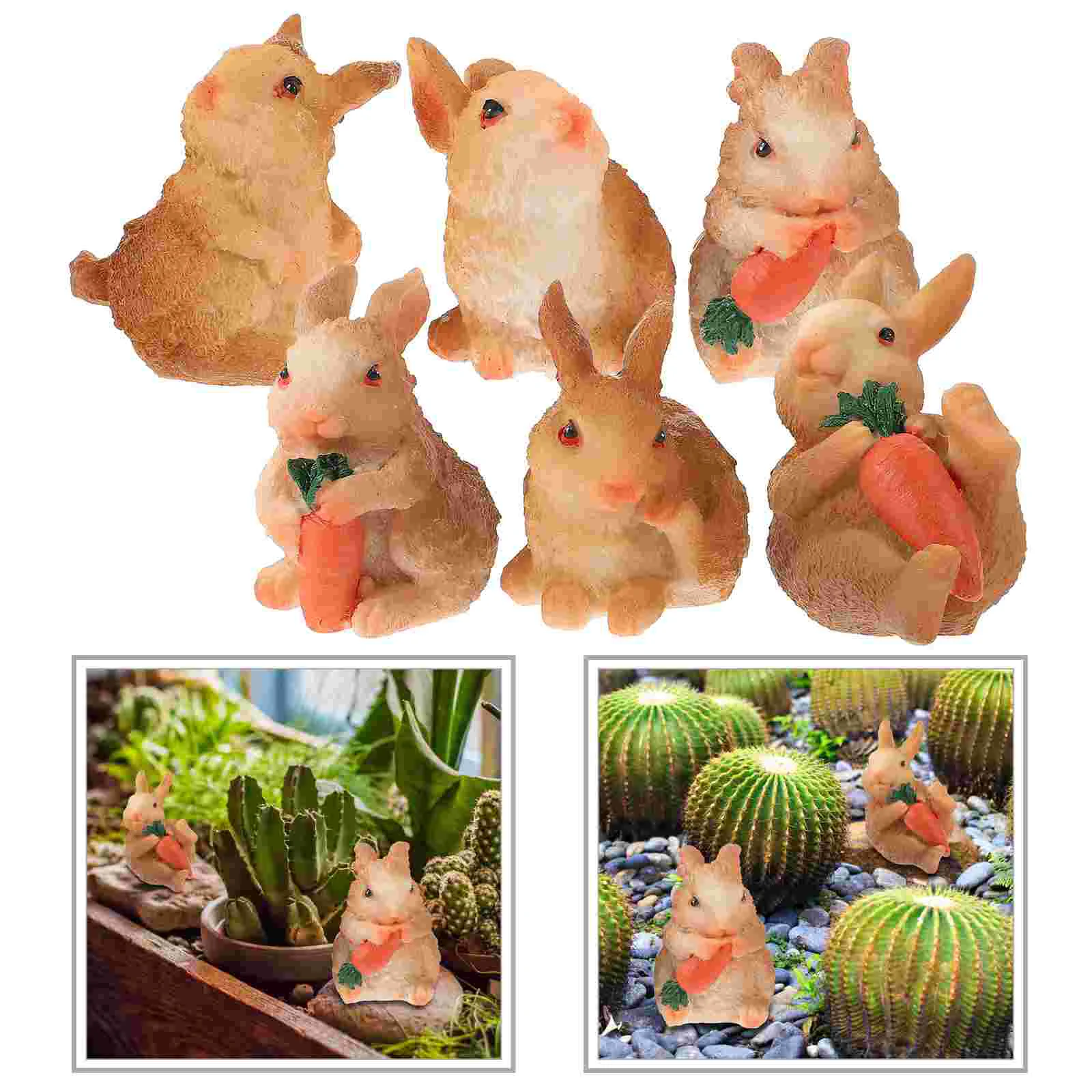 Rabbit Easter Bunny Figurines Miniature Garden Figurine Decor Resin Figures Statue Statues Cake Cupcake Topper Landscape
Rabbit Easter Bunny Figurines Miniature Garden Figurine Decor Resin Figures Statue Statues Cake Cupcake Topper Landscape