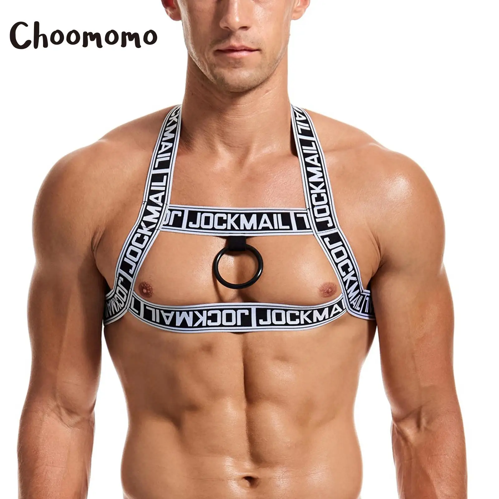 Choomomo Mens Letter Print Fashion Elastic Nylon Chest Straps Halter Neck Tops with O Ring Shoulder Chest Harness Belt Clubwears
Choomomo Mens Letter Print Fashion Elastic Nylon Chest Straps Halter Neck Tops with O Ring Shoulder Chest Harness Belt Clubwears