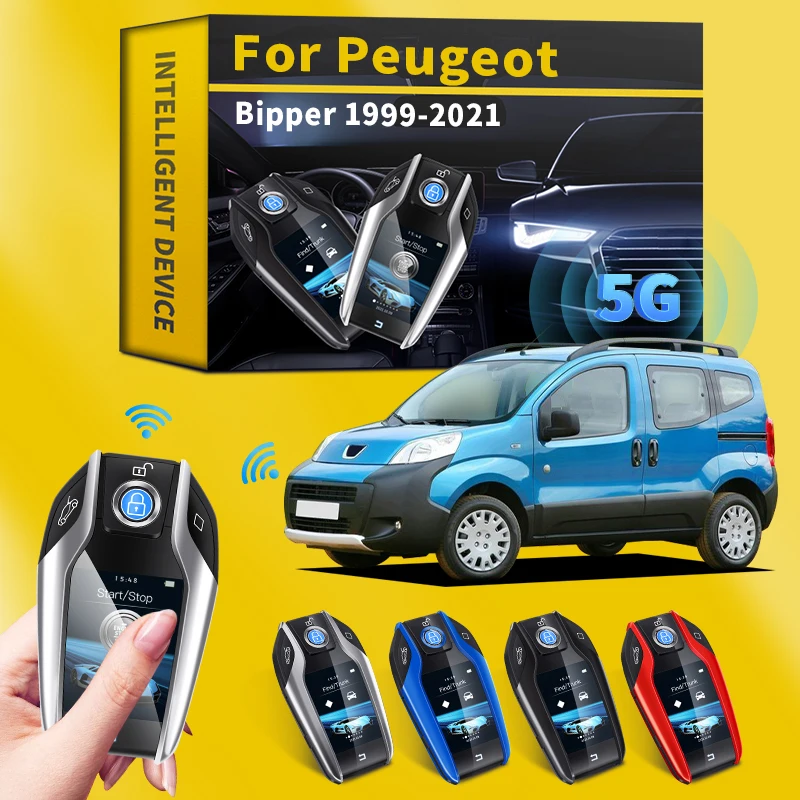 For Peugeot Bipper 1999-2021 Modified Smart LCD Key Keyless Entry Remote Car Key with LCD Screen Display Screen Smart Remote Key
For Peugeot Bipper 1999-2021 Modified Smart LCD Key Keyless Entry Remote Car Key with LCD Screen Display Screen Smart Remote Key