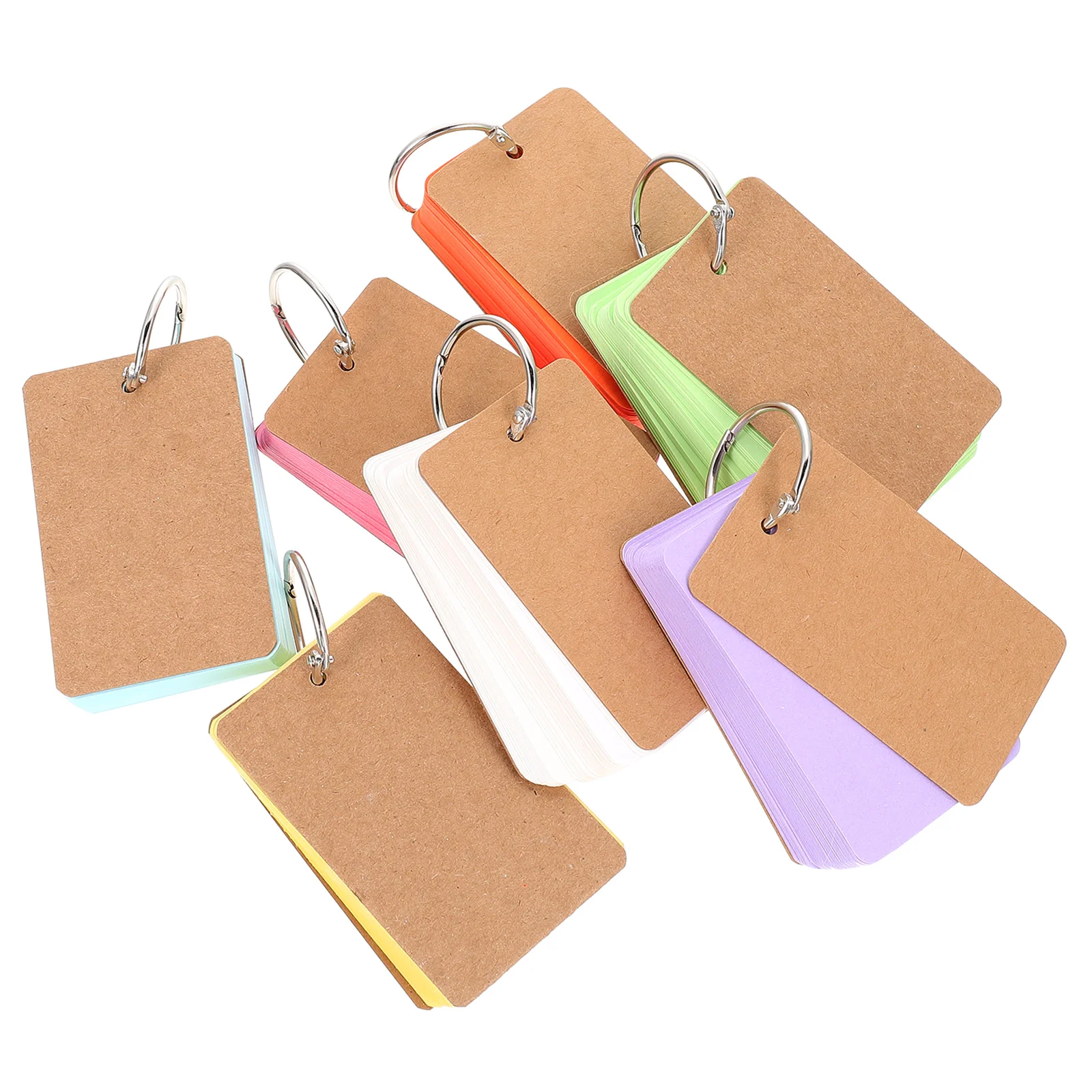 7 Sets Note Card Loose-leaf Pads Blank Memo Flash Cards Binder Ring Mini Clips Flashcards Binders Business Letter Colorful
7 Sets Note Card Loose-leaf Pads Blank Memo Flash Cards Binder Ring Mini Clips Flashcards Binders Business Letter Colorful