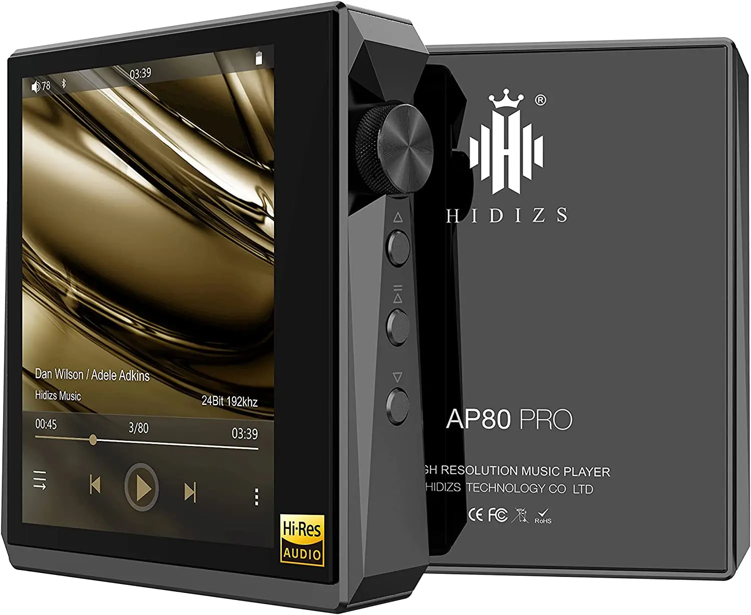AP80 PRO MP3 Player with Bluetooth, High Resolution Lossless Music Player with LDAC aptX FLAC Hi-Res Audio FM Radio,
AP80 PRO MP3 Player with Bluetooth, High Resolution Lossless Music Player with LDAC aptX FLAC Hi-Res Audio FM Radio,
