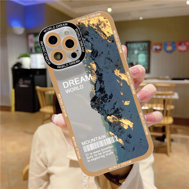 Aesthetic Snow Mountain Transparent Phone Case For iPhone 11 7 8 PlusSE 20 13 12 14 Pro Max X XR XS Luxury Clear Soft Back Cover
Aesthetic Snow Mountain Transparent Phone Case For iPhone 11 7 8 PlusSE 20 13 12 14 Pro Max X XR XS Luxury Clear Soft Back Cover