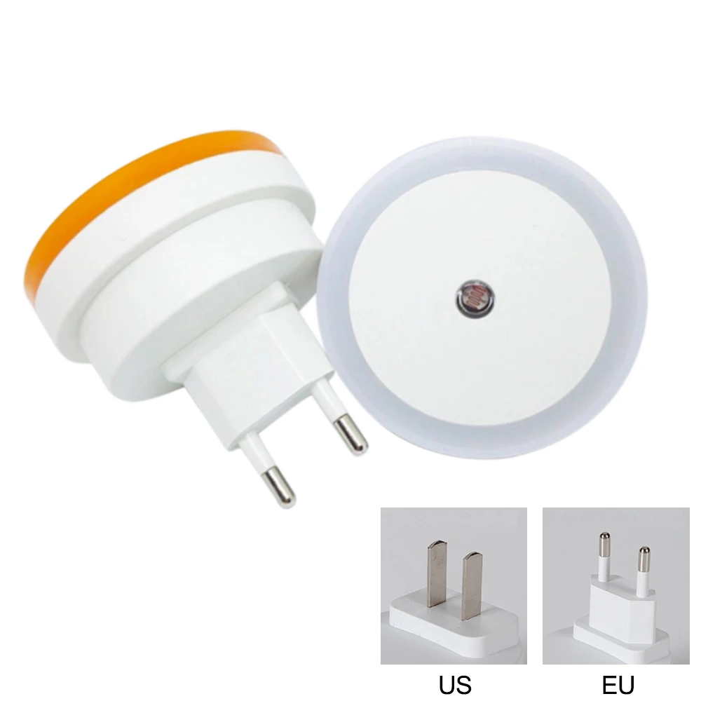 LED Night Light Sensor Control Night Lamp Energy Saving LED Sensor Lamp EU US Plug Nightlight for Children Kids Bedroom Stairs
LED Night Light Sensor Control Night Lamp Energy Saving LED Sensor Lamp EU US Plug Nightlight for Children Kids Bedroom Stairs