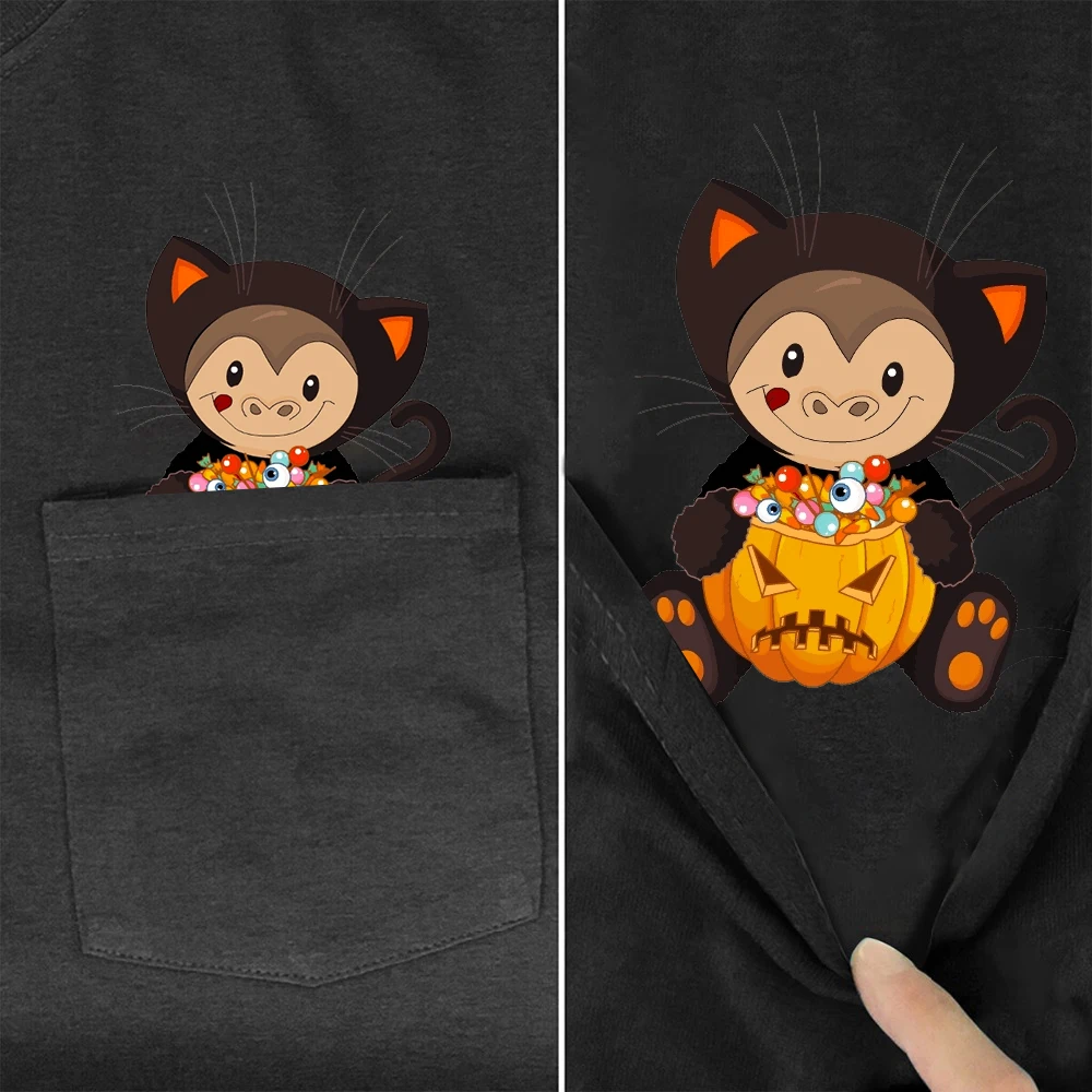 CLOOCL Fashion Cotton T-shirts Funny Monkey Halloween Pumpkin Lantern Pocket Tees Harajuku Festival Graphic T Shirts for Women
CLOOCL Fashion Cotton T-shirts Funny Monkey Halloween Pumpkin Lantern Pocket Tees Harajuku Festival Graphic T Shirts for Women
