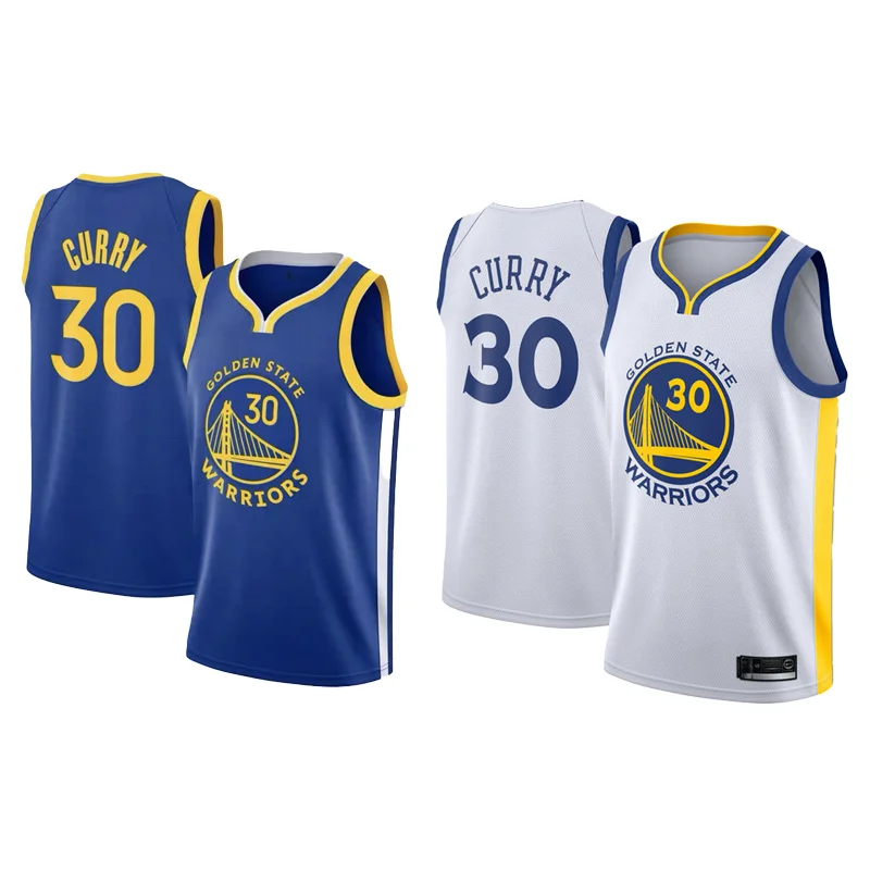 

75th Anniversary Golden State Warriors Retro Steve Curry #30 Basketball Jersey American Custom Uniforms